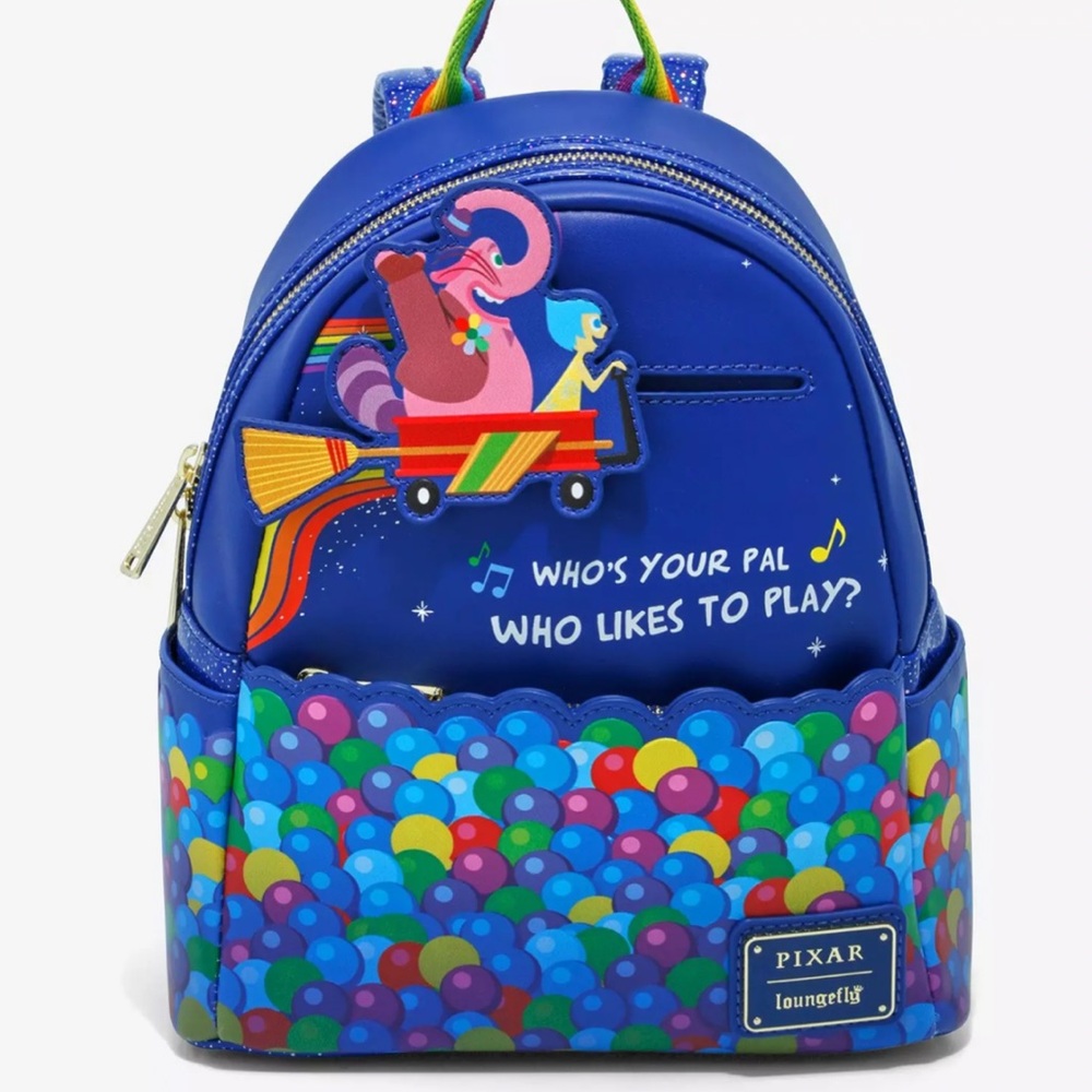 Loungefly Disney Pixar Inside Out Bing Bong and Joy Rocket Set - Picture 3 of 16